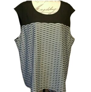 Sleeveless Blouse, 3X